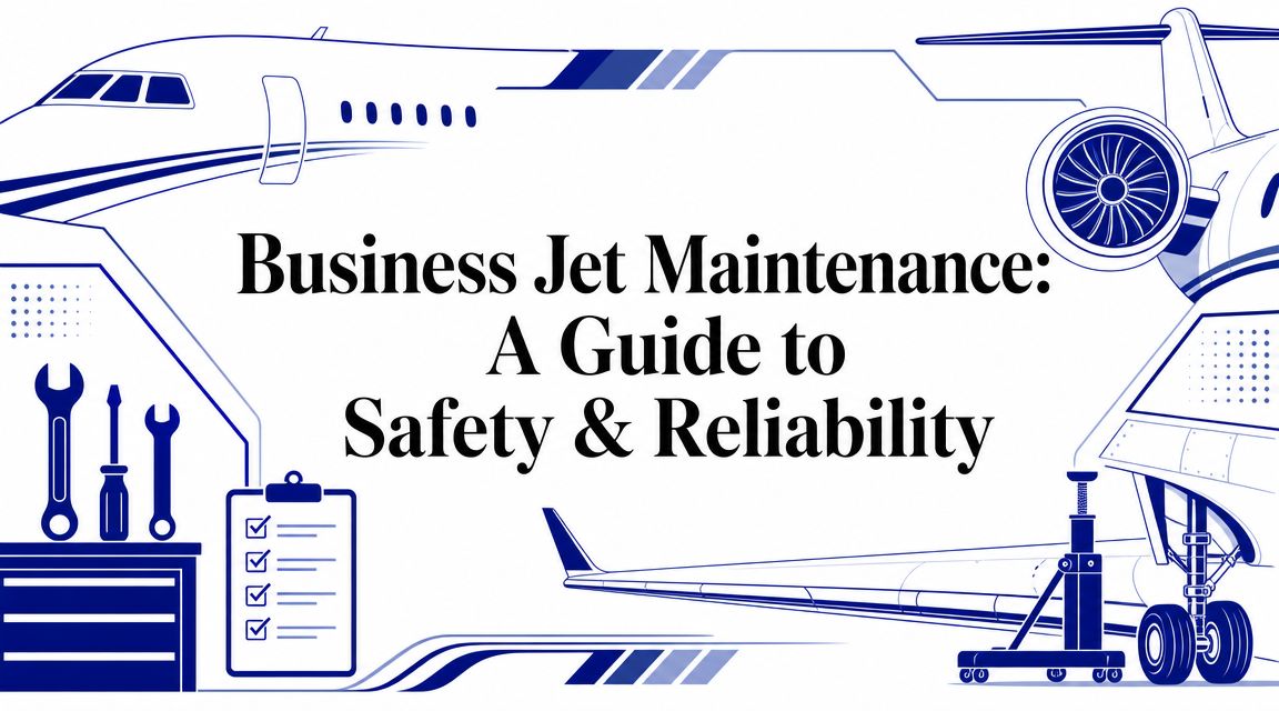 Jet Reliability Business Jet Maintenance: A Guide to Safety & Reliability