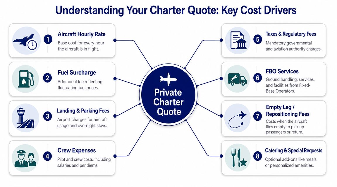 Deconstructing Your Private Charter Quote
