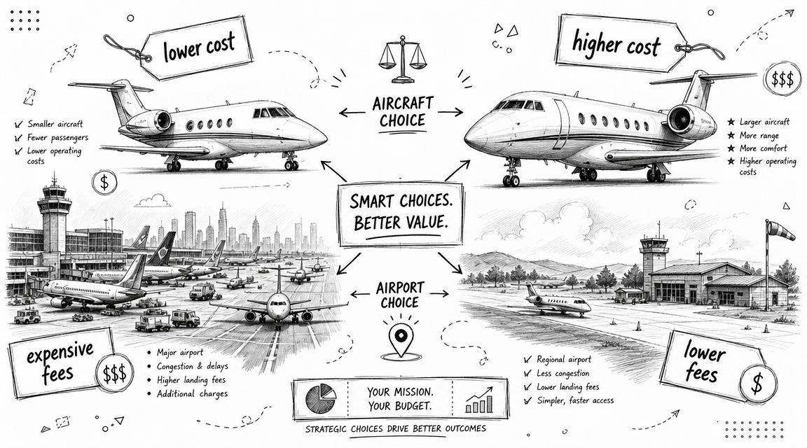 How Aircraft and Airport Choices Impact Your Price