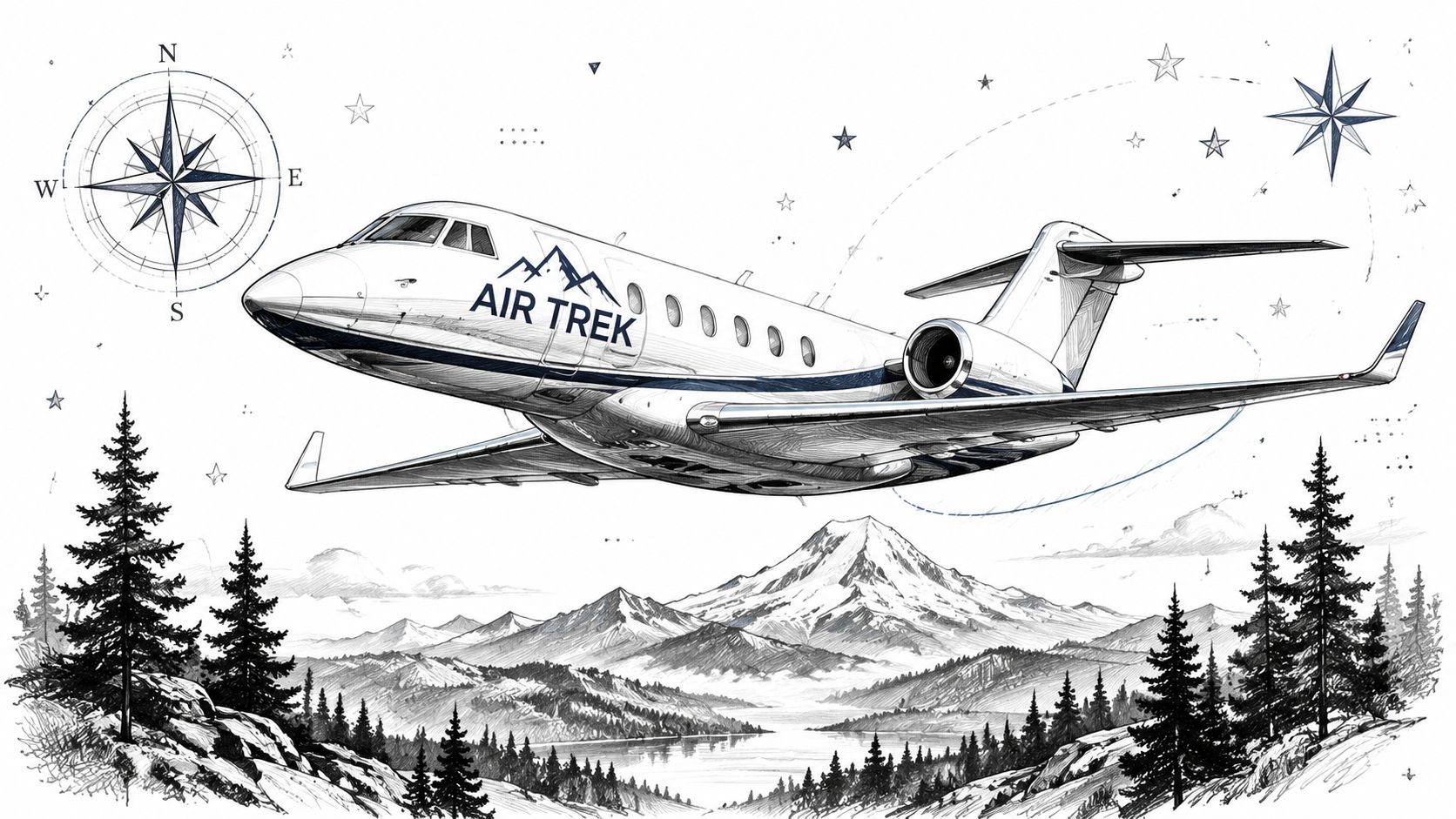 Flying with Air Trek from the Pacific Northwest